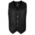 ARD Champs™ Men's Motorcycle Vest Genuine Cowhide Leather Black New Style Vest